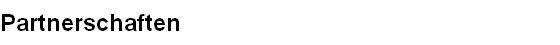 Partnerschaften